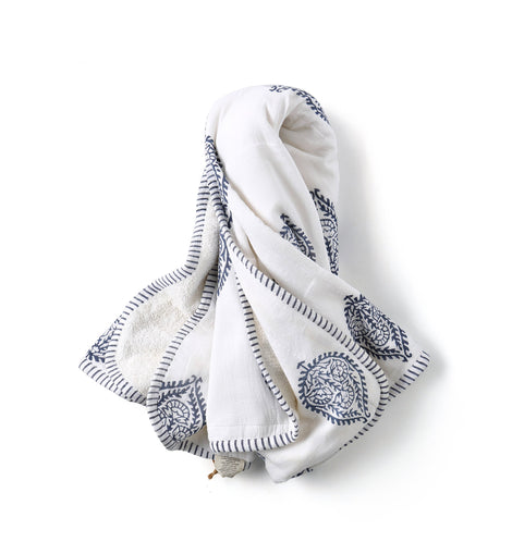 Luxe Blue Bath Towel