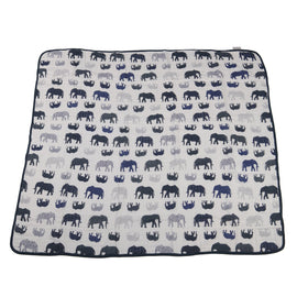 Blue Elephants Newcastle Blanket