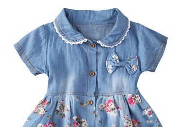 Toddler Baby Girls Dress Summer Clothes Floral