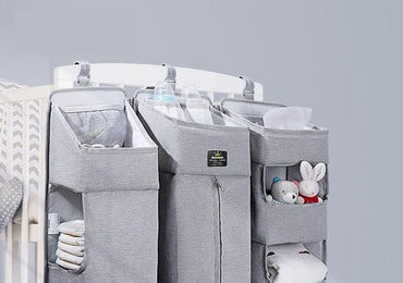 Baby Diaper Caddy with Dividers
