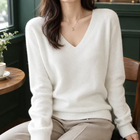 Angelique V-Neck Sweater