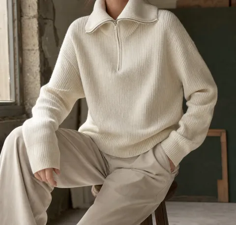 Xaviera Zip Sweater