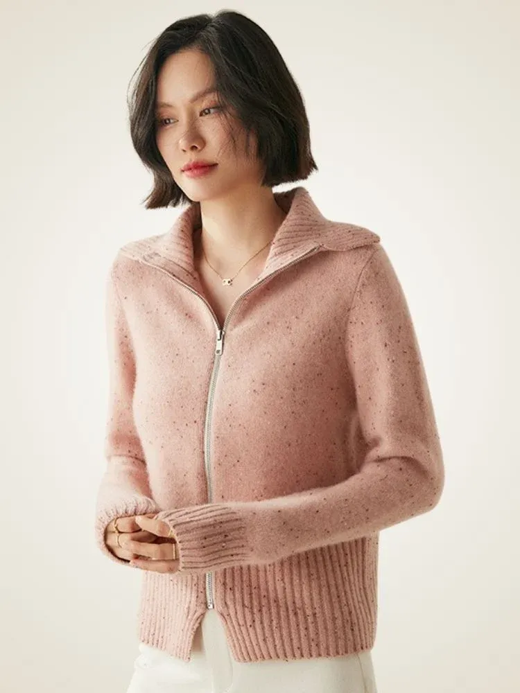 Levana Zip Cardigan — photograph 1