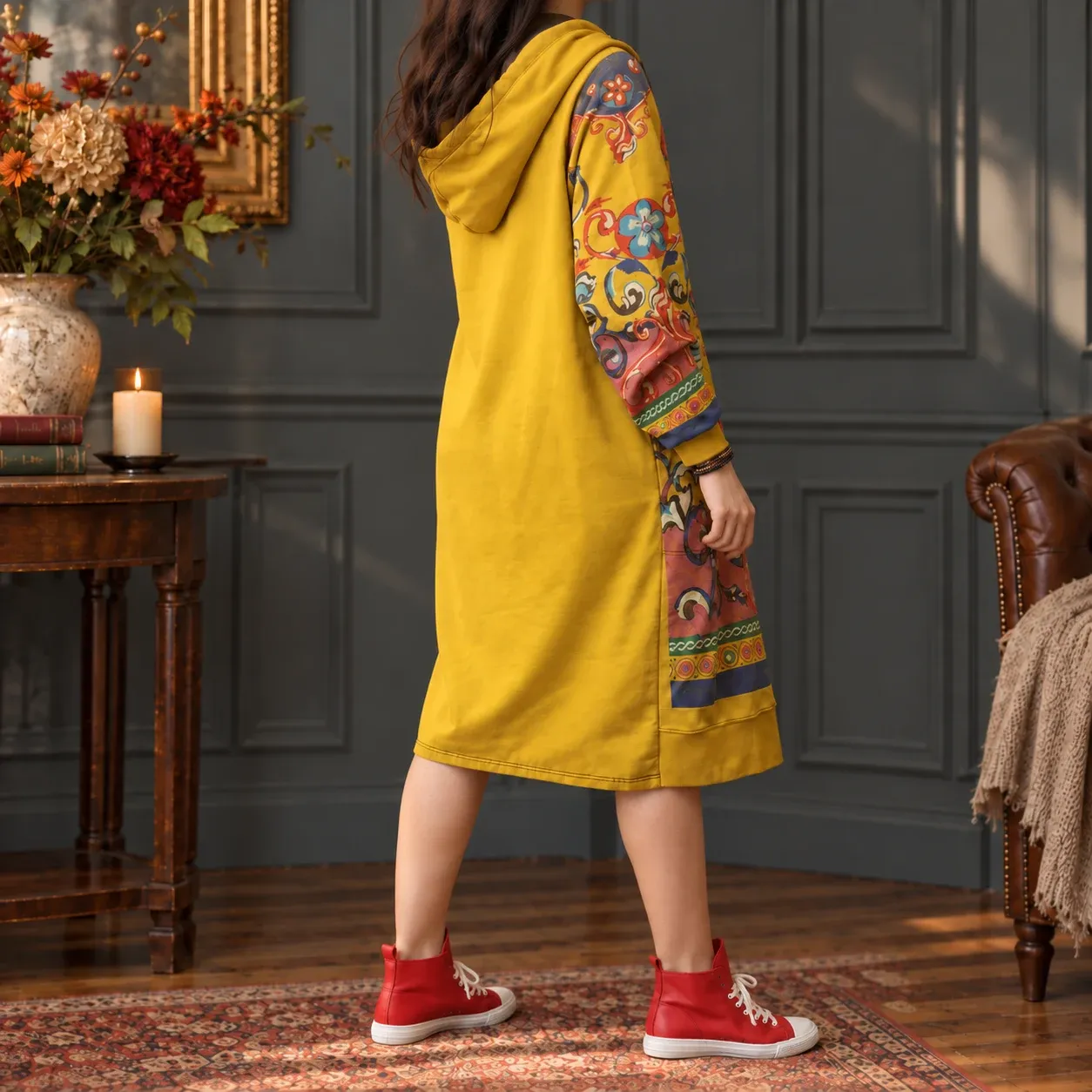 Elodie Patterned Knit Dress alternate view