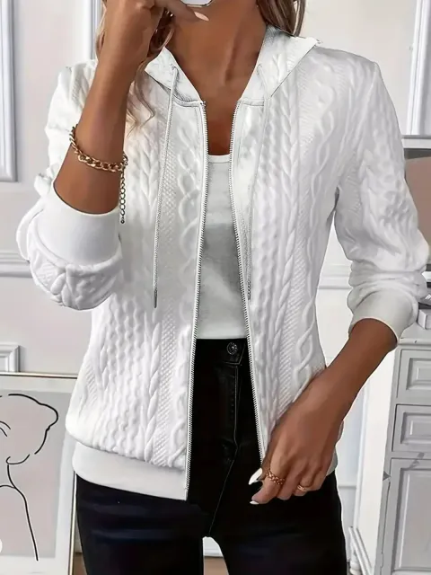 Pippa Cable Hoodie