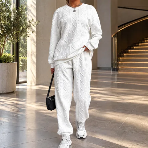 Summerfield Diamond Knit Set