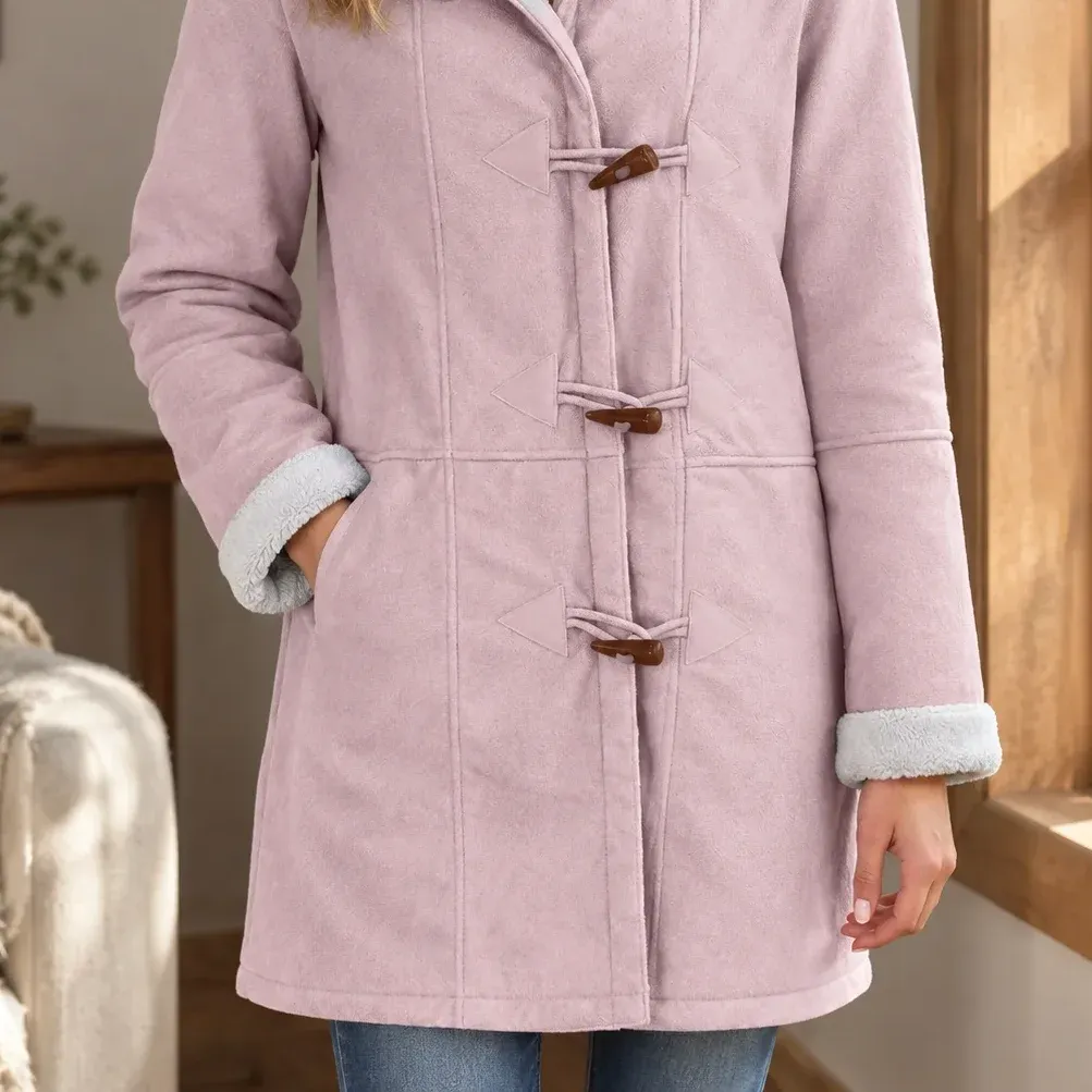 Antonia Toggle Jacket — Pink alternate view