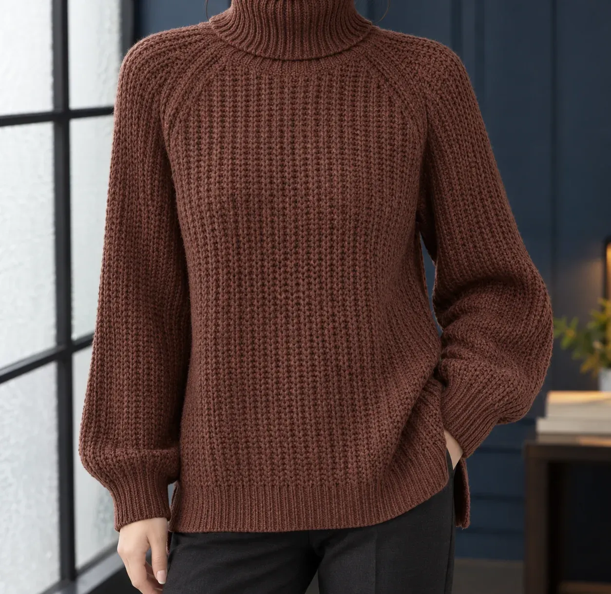 Teresa Turtleneck Sweater — photograph 1