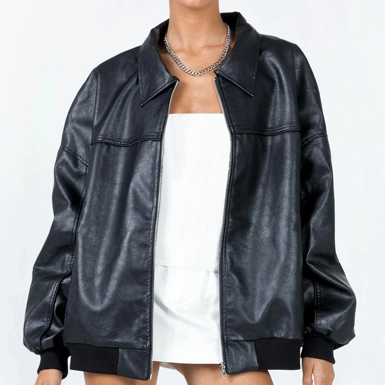 Nina Zip Bomber — Green