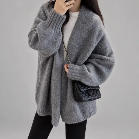 Opal Cloud Knit Cardigan