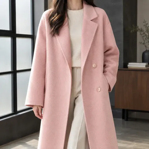 Delia Double-Breasted Coat
