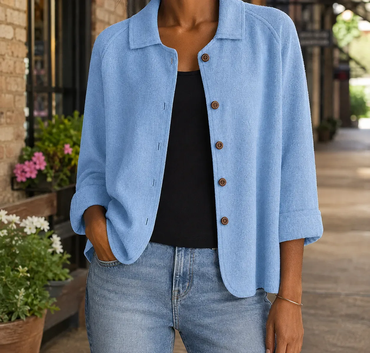 Soraya-Lane Collared Cardigan — photograph 1