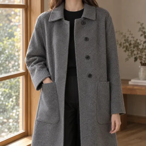 Ameline Textured Coat