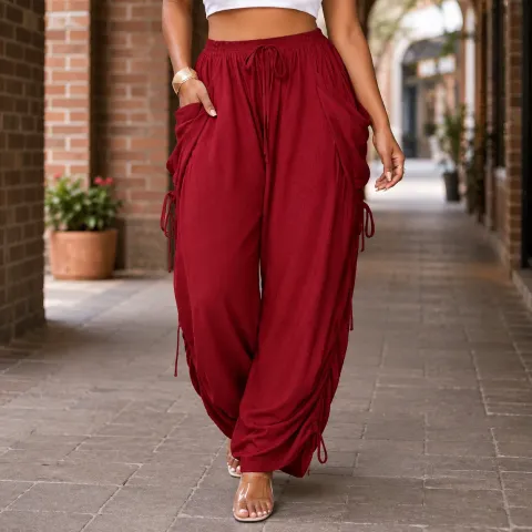Astrid Ruched Trousers