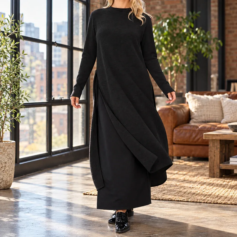 Ottilie Split Tunic Dress — lead view