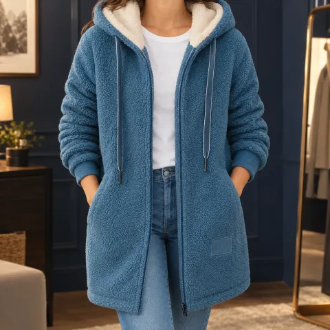 Fleur Hooded Fleece