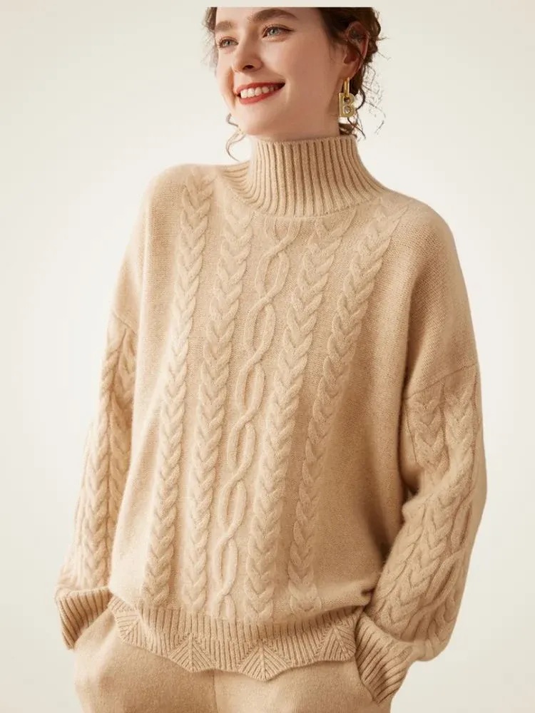 Odessa Cable Sweater — photograph 1