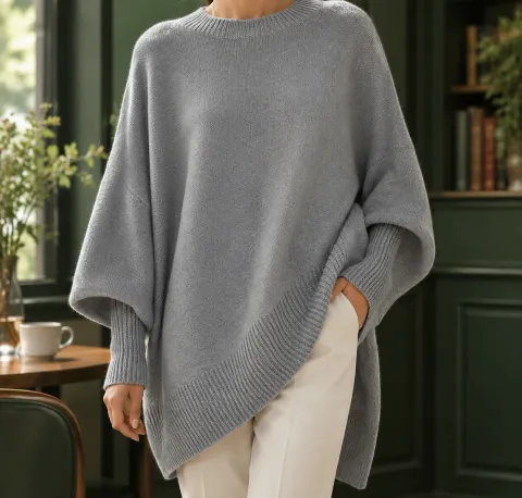 Audrina Draped Sweater