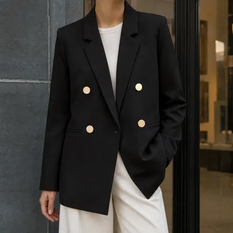 Gabrielle Double Blazer
