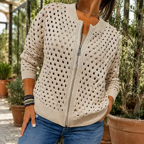 Georgina Openwork Cardigan